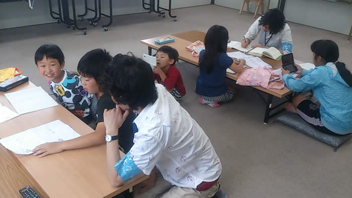 学習支援活動の様子