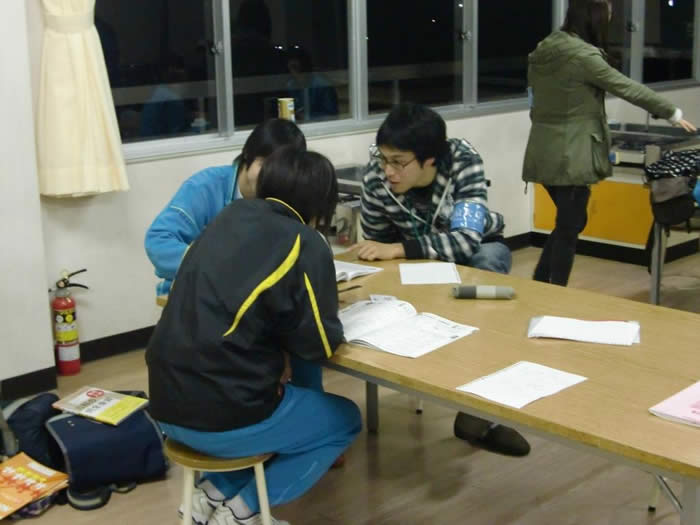 学習支援活動の様子