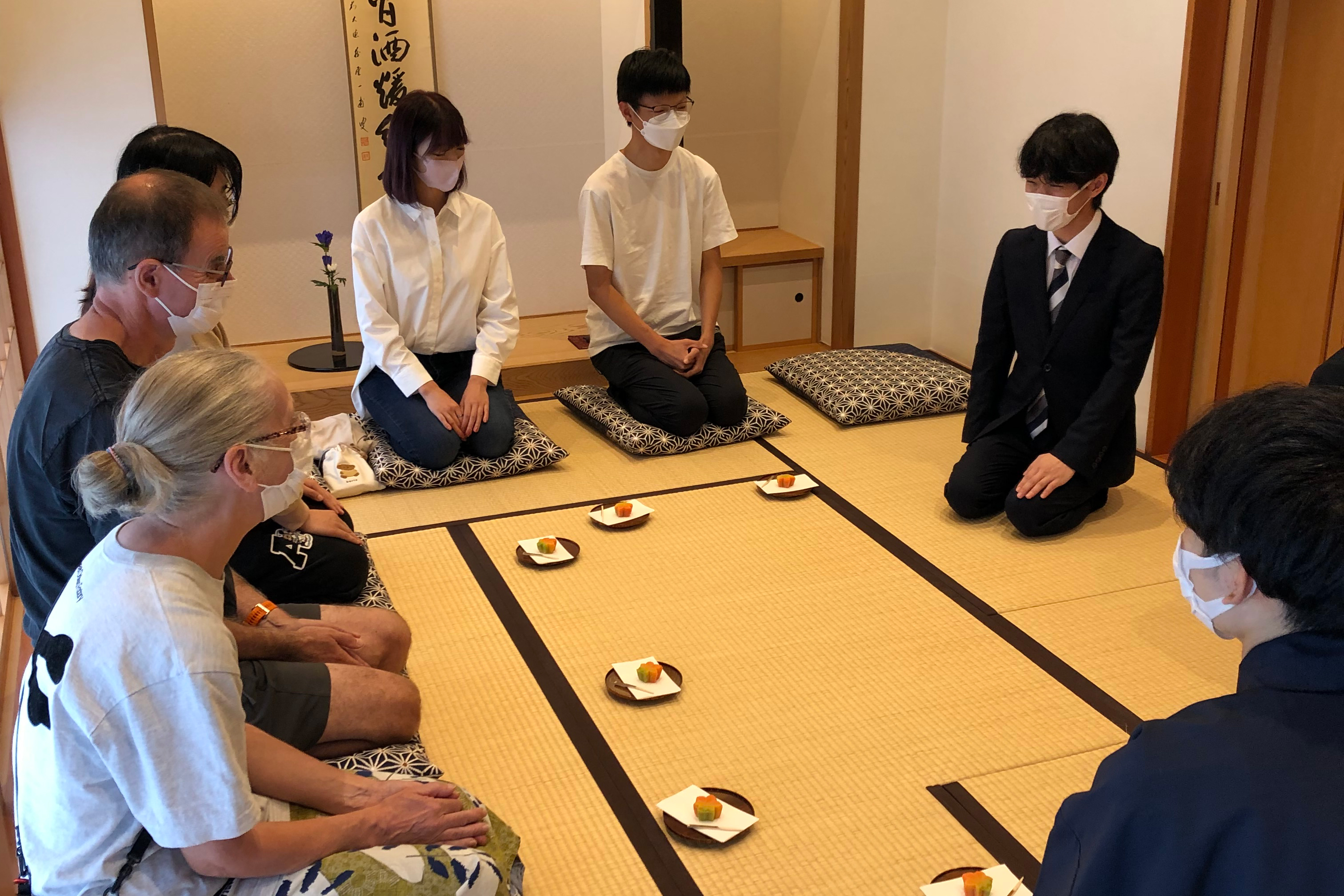 東大茶道部とのコラボお茶会