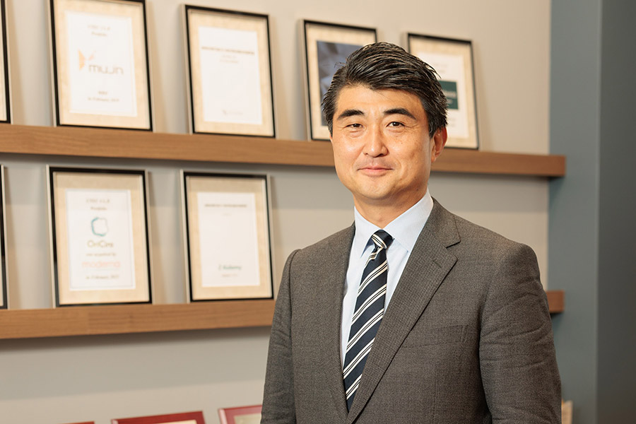 UTEC President and CEO Tomotaka Goji