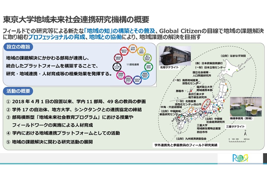 地域未来社会連携研究機構の紹介画像