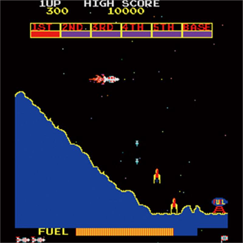 『スクランブル』のゲーム画面