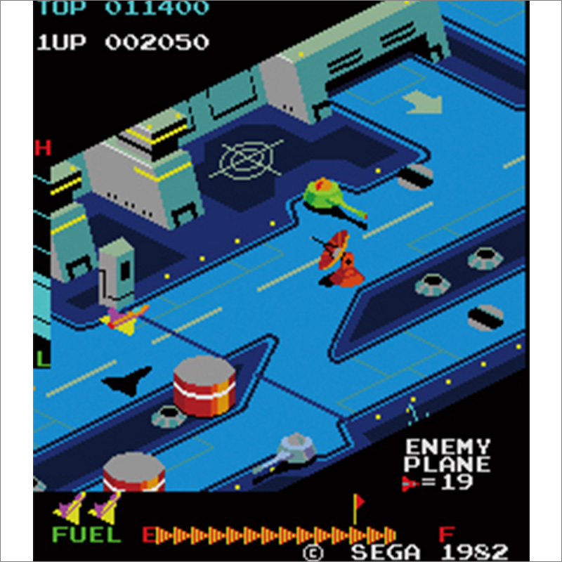 『ザクソン』のゲーム画面