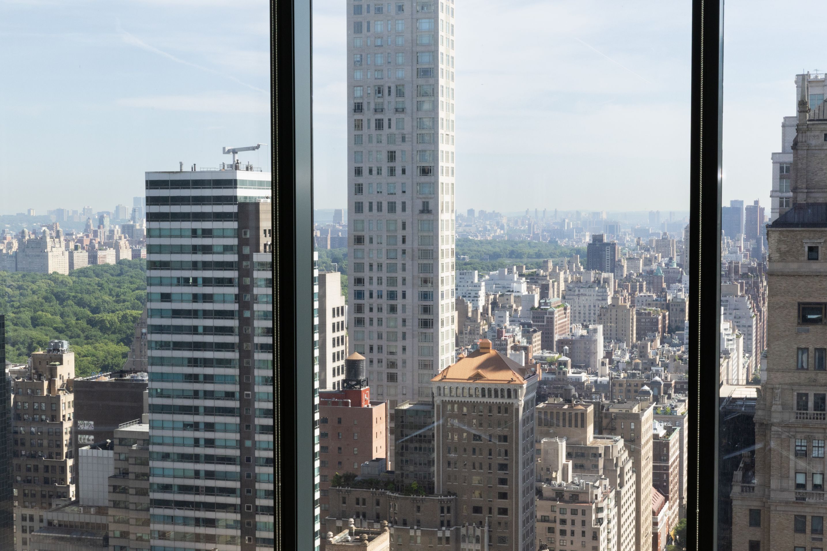 Event held at the office overlooking Central Park